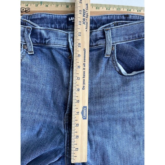 Lands' End‎ Square Rigger Traditional Fit Jeans Sz 38 X 31 Denim Medium Blue - Picture 9 of 13